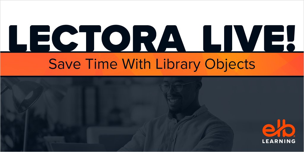 Lectora's tweet image. Lectora has a powerful feature that's easily overlooked. What is it???? Library Objects! How can you utilize this feature? Attend this webinar and find out: hubs.li/Q020zPDW0 #elearningdevelopment #authoringtools #instructionaldesign