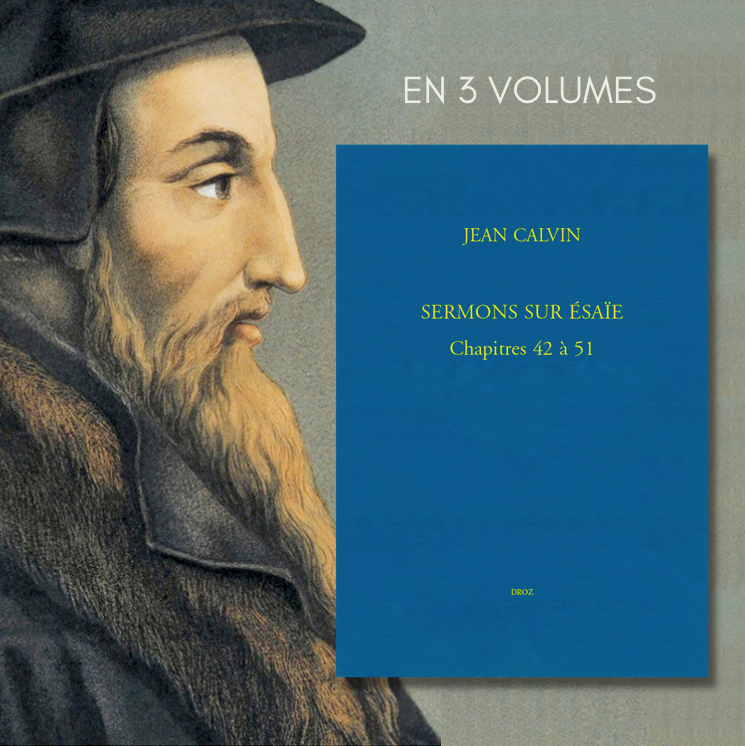 Librairie_Droz's tweet photo. La Librairie Droz vous emmène au cœur des temples de Saint-Pierre, de la Madeleine et de Saint-Gervais, où résonne encore la voix prédicatrice de Calvin, et vous invite à découvrir une édition éclairée de ses « Sermons sur Ésaïe (Chapitres 42 à 51) », en trois volumes. https://t.co/sJiXC9D9lS