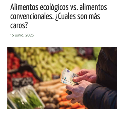 SEAE_Agroecolog's tweet photo. #LecturaRecomendada para este fin de semana 😉

Desde el #blog de la Subbética Ecológica:
🙆‍♀️ #Alimentos ecológicos vs. alimentos convencionales: ¿hablamos de #precios?

https://t.co/vrAC3XTrfo https://t.co/4Sz2IXRuT6