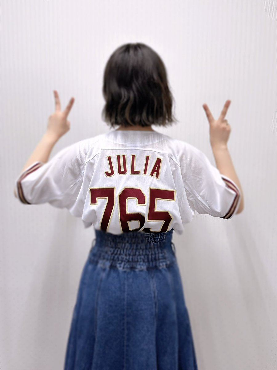 ジュリア！！！！
#ミリオンイーグルスコラボ ⚾️