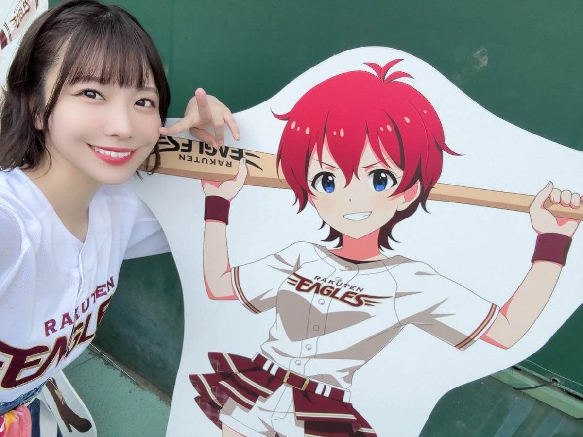 aimi_sound's tweet photo. ジュリア！！！！
#ミリオンイーグルスコラボ ⚾️ https://t.co/fJfFgmLQhb