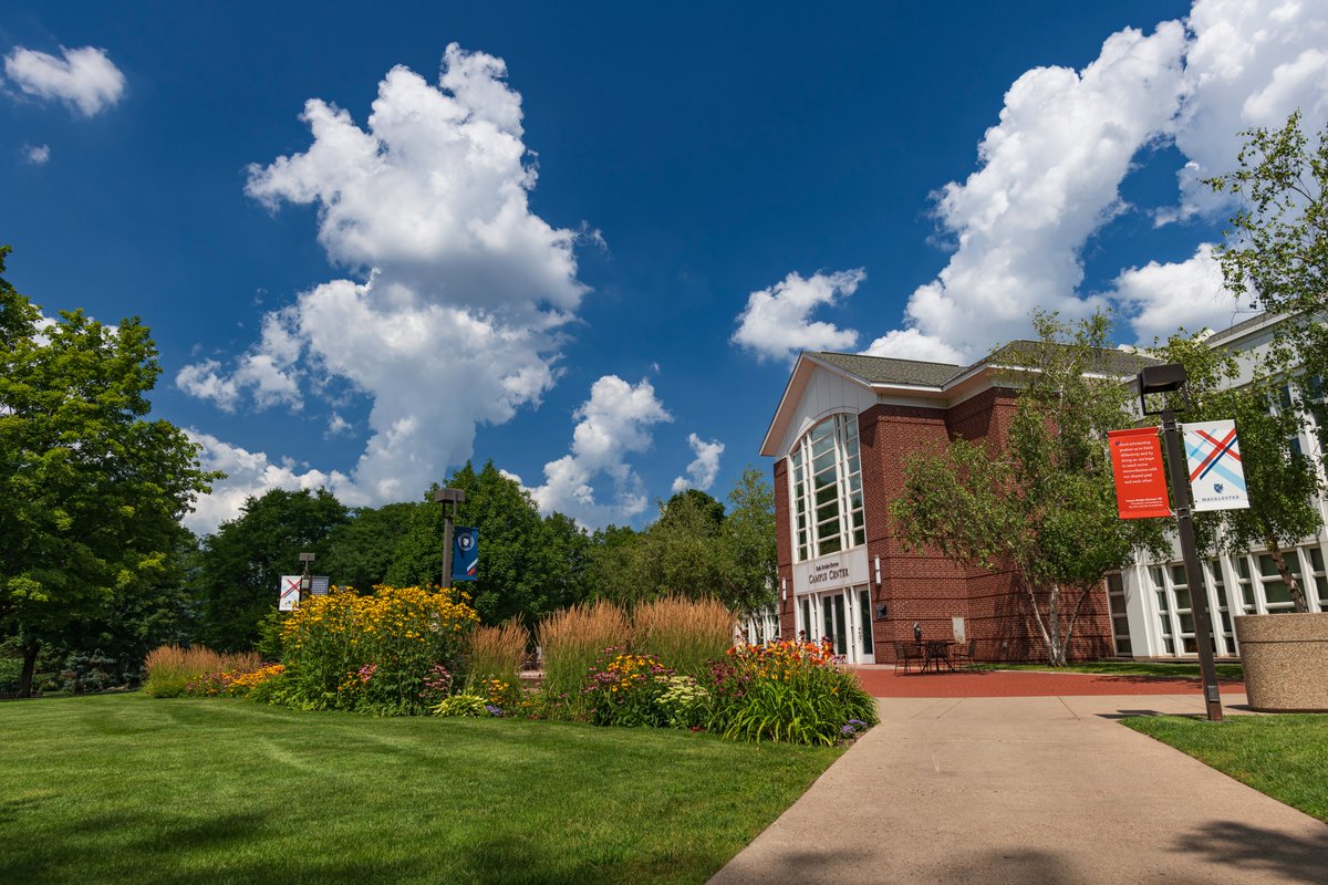 Macalester College tweet media