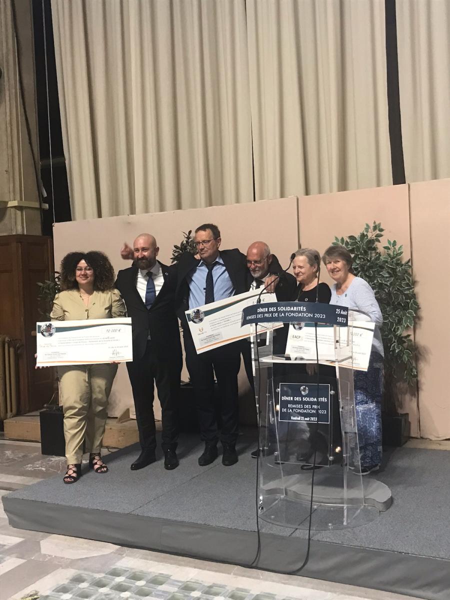 Un GRAND merci à <a href="/FondationGODF/">FONDATION DU GRAND ORIENT DE FRANCE</a> de nous avoir accueilli à leur dîner des solidarités. Une superbe occasion de rencontrer d'autres associations et de remercier la Fondation pour leur soutien.