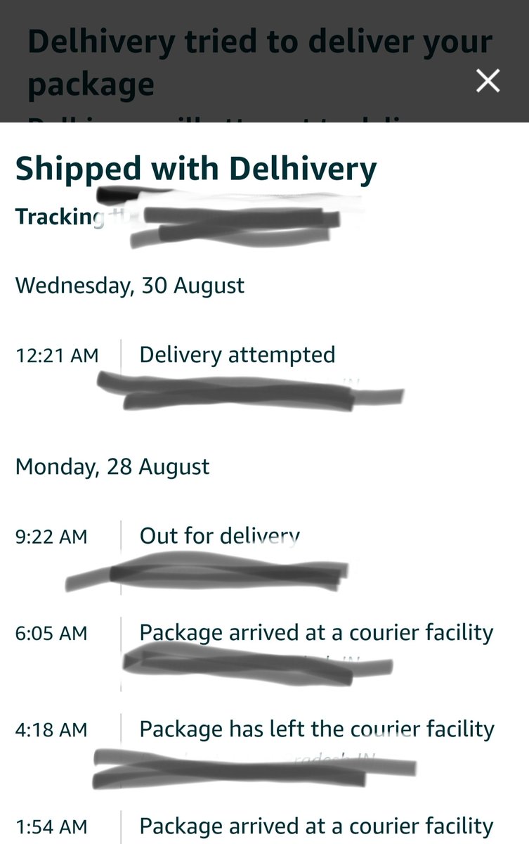 AkskaAks's tweet image. @amazon  this is how your service works. It  has been 3 days and parcel not delivered. It's not even attempted and updated wrongly . Really pathetic service. #amazonworst