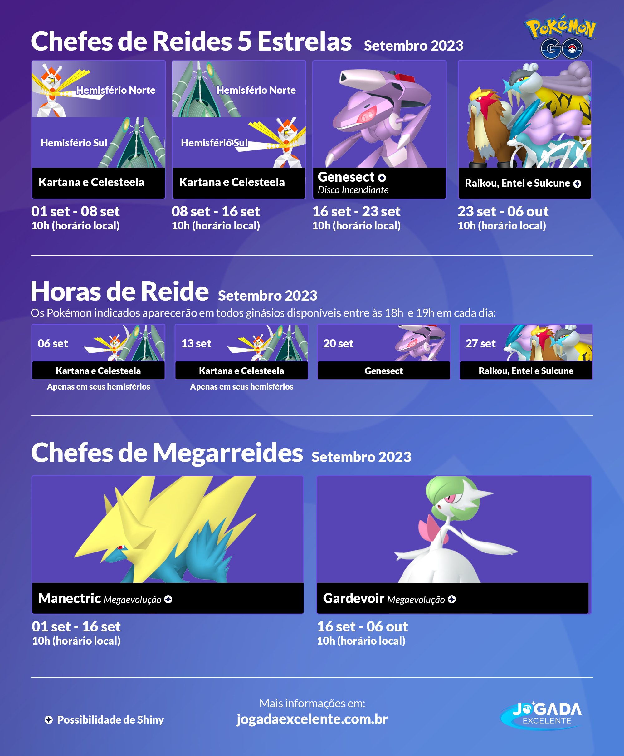 Jogada Excelente on X: Mega Manectric fará sua estreia no Pokémon GO como  Chefe de Megarreides. Confira quais counters são recomendados e se prepare!  ⠀ Data: a partir de 15/03 às 10h (