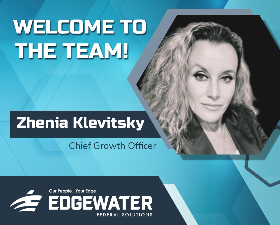 EdgewaterFed's tweet photo. Join us in welcoming Zhenia Klevitsky to #TeamEdgewater as our Chief Growth Officer! In this role, she will oversee and cultivate our business development, capture, and proposal activities.
Read the full announcement here ➡️ https://t.co/YbL0IiAv6p
#Edgewater #CGO #GovCon https://t.co/iK2LyAwMdz