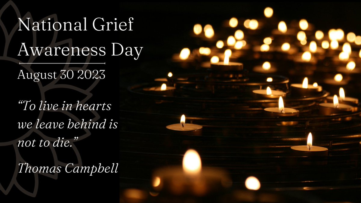 August 30 marks #NationalGriefAwarenessDay, an observance meant to shed light on the difficult, often complicated process of grieving. 🌻

Today, we pray for all those who have lost someone and are learning to navigate the world afresh. #GriefAwareness