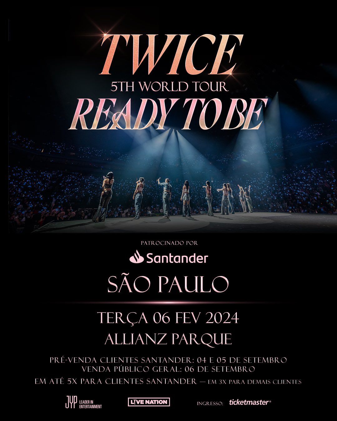 Show da TWICE no Brasil - Blog Santander