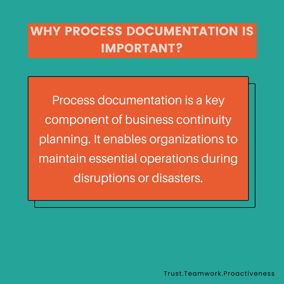LamininCoaching's tweet photo. "Building Resilience: Process Documentation as the Cornerstone of Business Continuity Planning."
#businesscontinuity #resilienceplanning #processdocumentation #disasterpreparedness #operationalresilience #businessstrategy #continuitymanagement #riskmitigation #essentialoperations https://t.co/0U453ClSYs