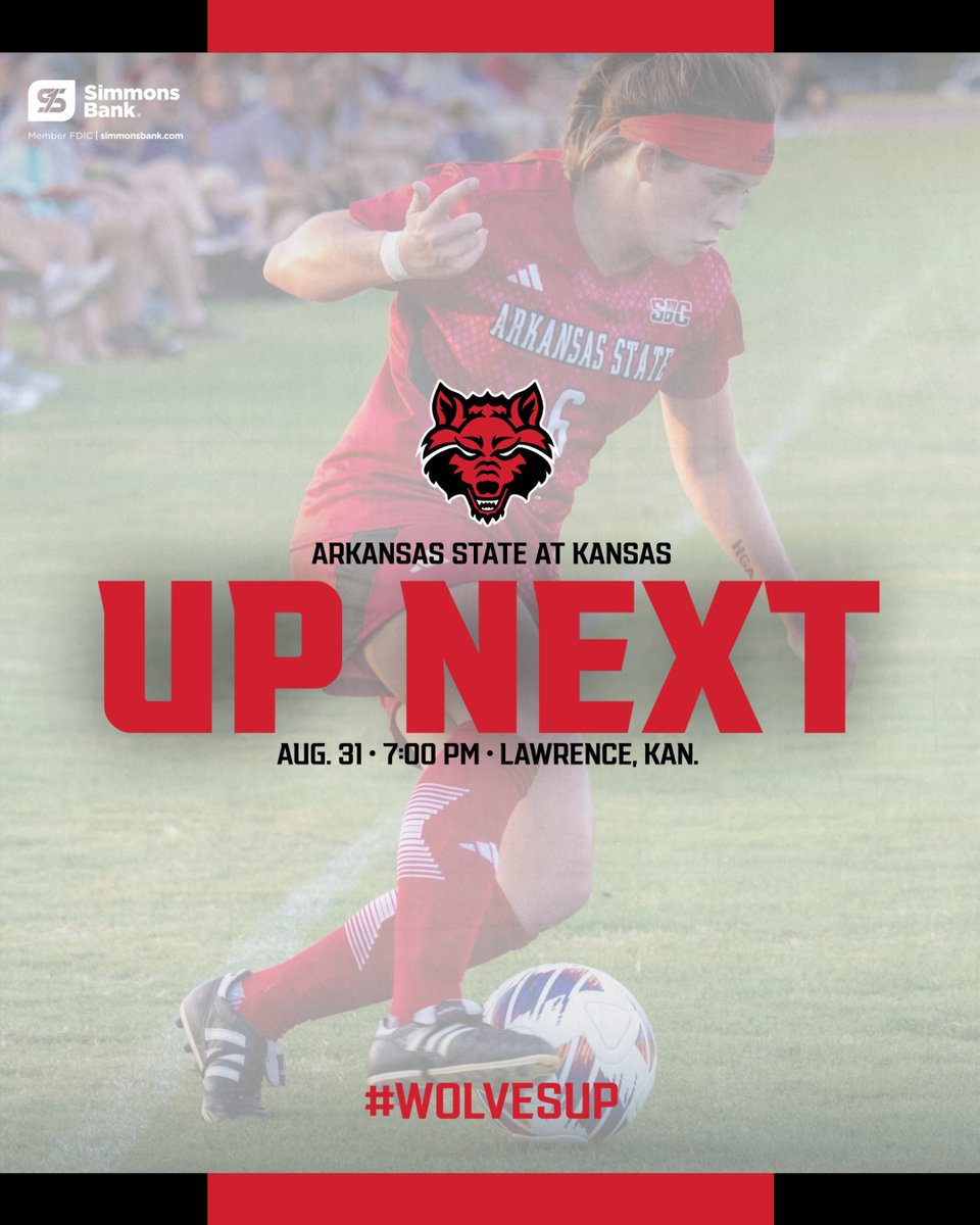 Arkansas State Red Wolves Soccer tweet media