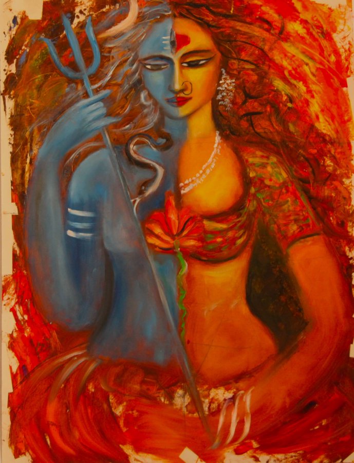MeenaDasNarayan's tweet photo. #ShivaShakti devoted to #Chandrayan3 @isro @PMOIndia @narendramodi @AmitShah @myogiadityanath @MYogiDevnath  #Art #MeenaDasNarayan #LordShiva #ParvatiDevi https://t.co/gbnteHkMAF