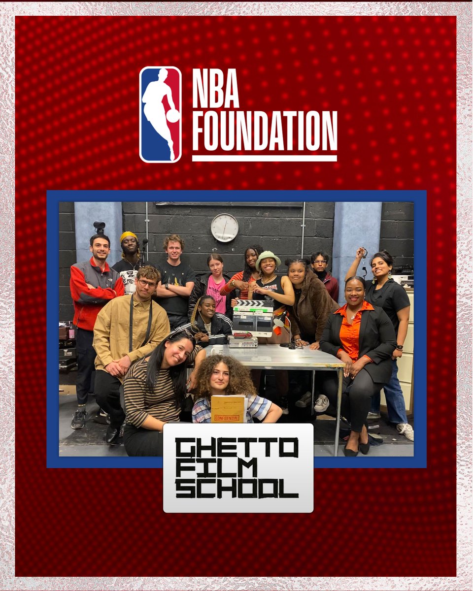 NBA: RT @NBAFoundation: Grantee Spotlight: @ghettofilm  

GFS educates, develops and celebrates the next generation of great storytellers. Equipping students for top universities & careers in the creative industries.

Visit: ghettofilm.org