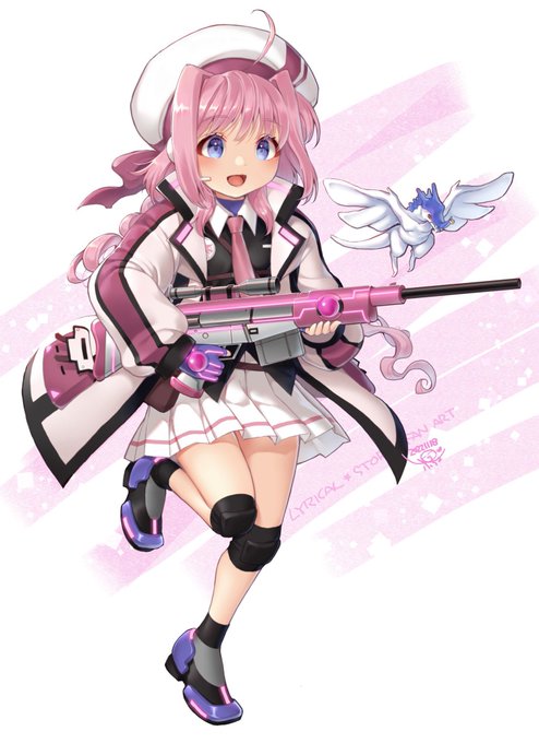 「1girl sniper rifle」 illustration images(Latest)
