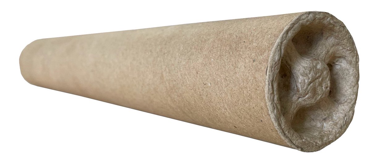 Defendapack's tweet photo. We have been committed to reducing plastic in the environment for more than two decades and the introduction of eco-friendly pulp paper caps for postal tubes is just the next step on that journey.

To our knowledge we are the first postal tube company to offer moulded paper caps. https://t.co/k9Lu5YihB8