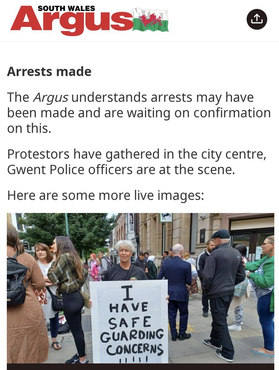 Being in Newport @EggsyGLC it looks like this lady has Guarding Concerns which are Safe.