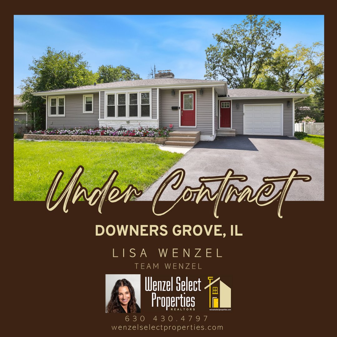 We are super excited for this family and their new home!  They are officially under contract at this beautiful Downers Grove home.
#downersgroverealestate #undercontract #homebuyer #downersgrove #downersgroveIL #wenzelselectproperties #teamwenzel