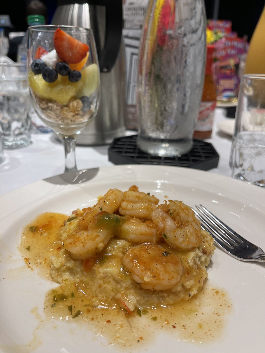 Thank you to @LaSeafoodBoard for the delicious Louisiana Seafood in our breakfast! #lasummit23