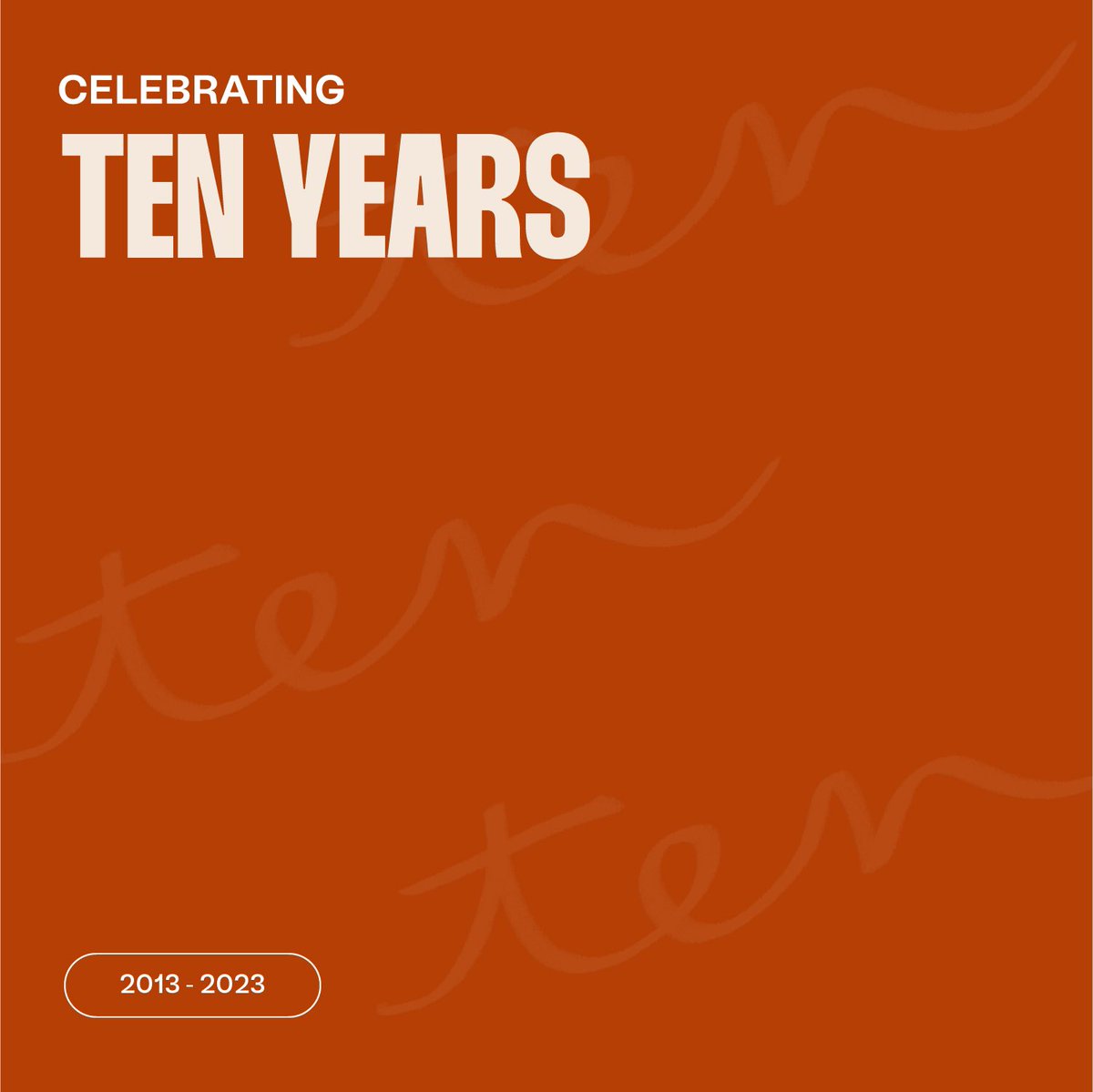 stu_diodesign's tweet photo. 10 years! 🎉 I’m celebrating 10 whole years of agency design experience this summer. 7 of these have been freelance, which is a crazy thought (still freelance!). Time flies. ☺️

Have a project? Let’s chat! 🙌 https://t.co/GEnCexjLej