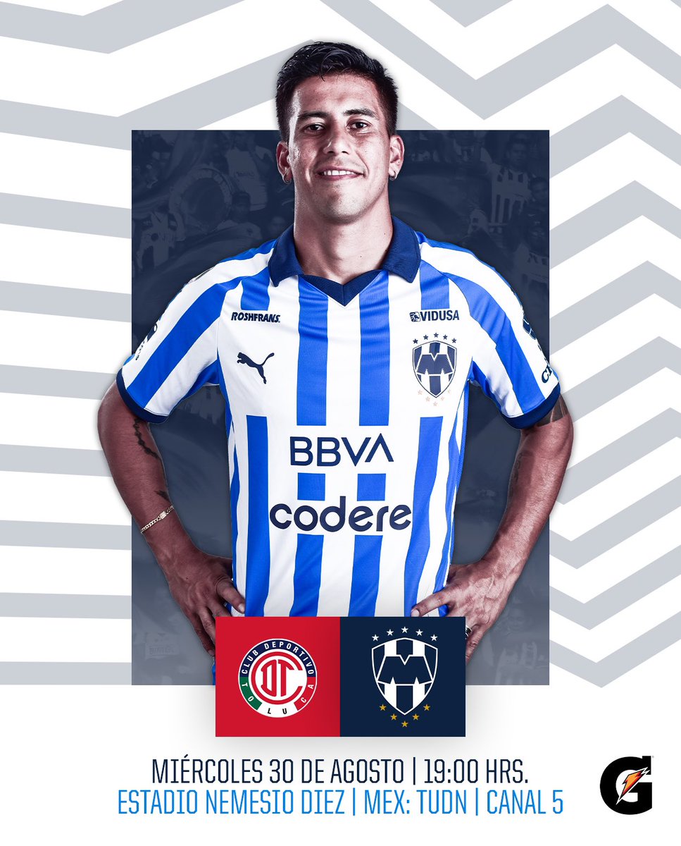 ¡HOY HAY FUTBOL!🔥¡Hoy vamos por ese triunfo!👊🏼💙🤍

¡Con todo, Pandilla! 🙌🏼 ¡Que sepan que salimos a ganar!🗣️

<a href="/gatorademex/">Gatorade México</a>