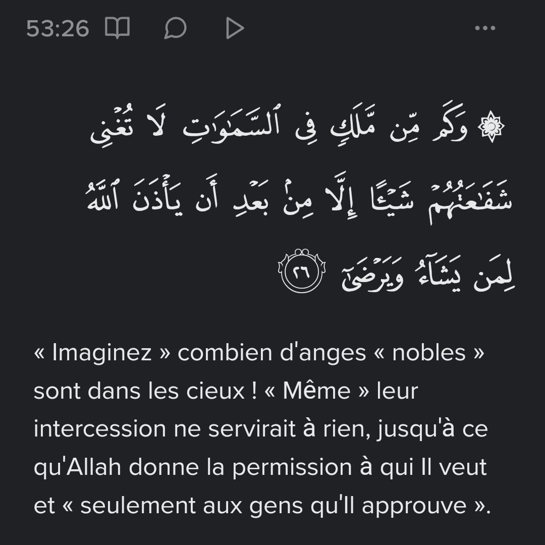 ___oneshot's tweet photo. @Original_Nour L'intercession du prophète sallallahu alayhi wa salam n'est pas ABSOLUE et il est de droit que par permission uniquement pour les musulmans 

Cette intercession est soumise à la volonté d'Allah autrement dit Son bon vouloir

Donc le hadith ne contredit pas le Coran...  

+ https://t.co/rlKtC86f2G