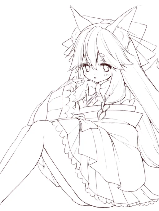 【FateSR】タマモアリアちゃん
の線
#FateSR 
#タマモアリア 