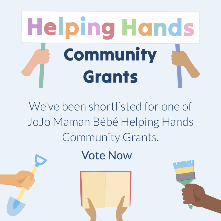 We are delighted to announce that The Family Haven has been shortlisted for a Helping Hands Community Grant from <a href="/JoJoMamanBebe/">JoJo Maman Bébé</a> 

Please vote for us using the link below. Voting closes on 13th September. 

jojomamanbebe.co.uk/communitygrants