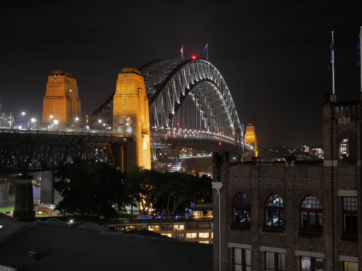‘Pontus’ #365in2023 #365in2023dailyprompt Sydney Harbour Bridge at night