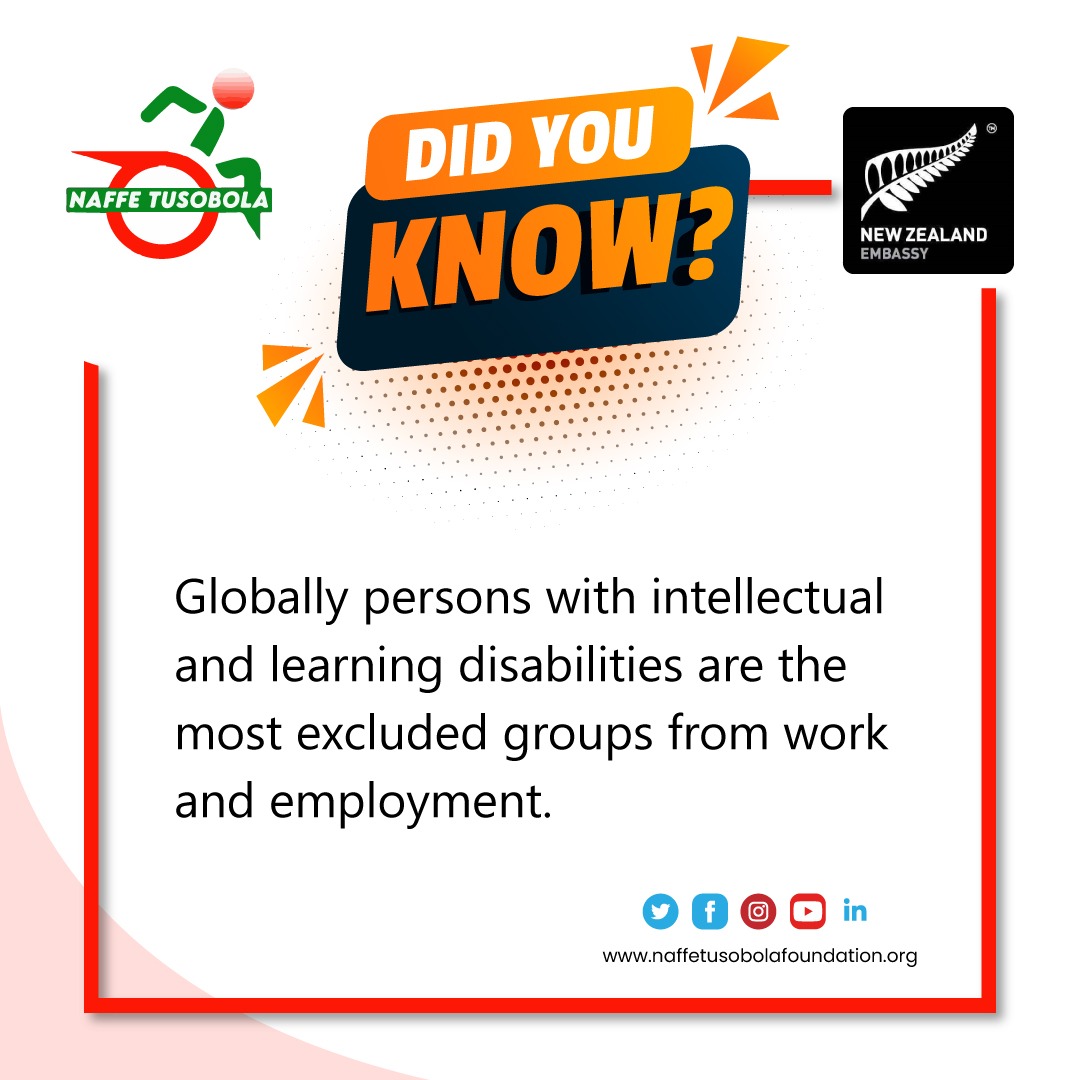 Naffe Tusobola Foundation (@naffetusobola) on Twitter photo We must provide more opportunities for groups of disabled persons such as those with Autism, Cerebral palsy & Down syndrome etc. who have disproportionately been excluded from work.  #inclusion #Diversity We must provide more opportunities for groups of disabled persons such as those with Autism, Cerebral palsy & Down syndrome etc. who have disproportionately been excluded from work.  #inclusion #Diversity