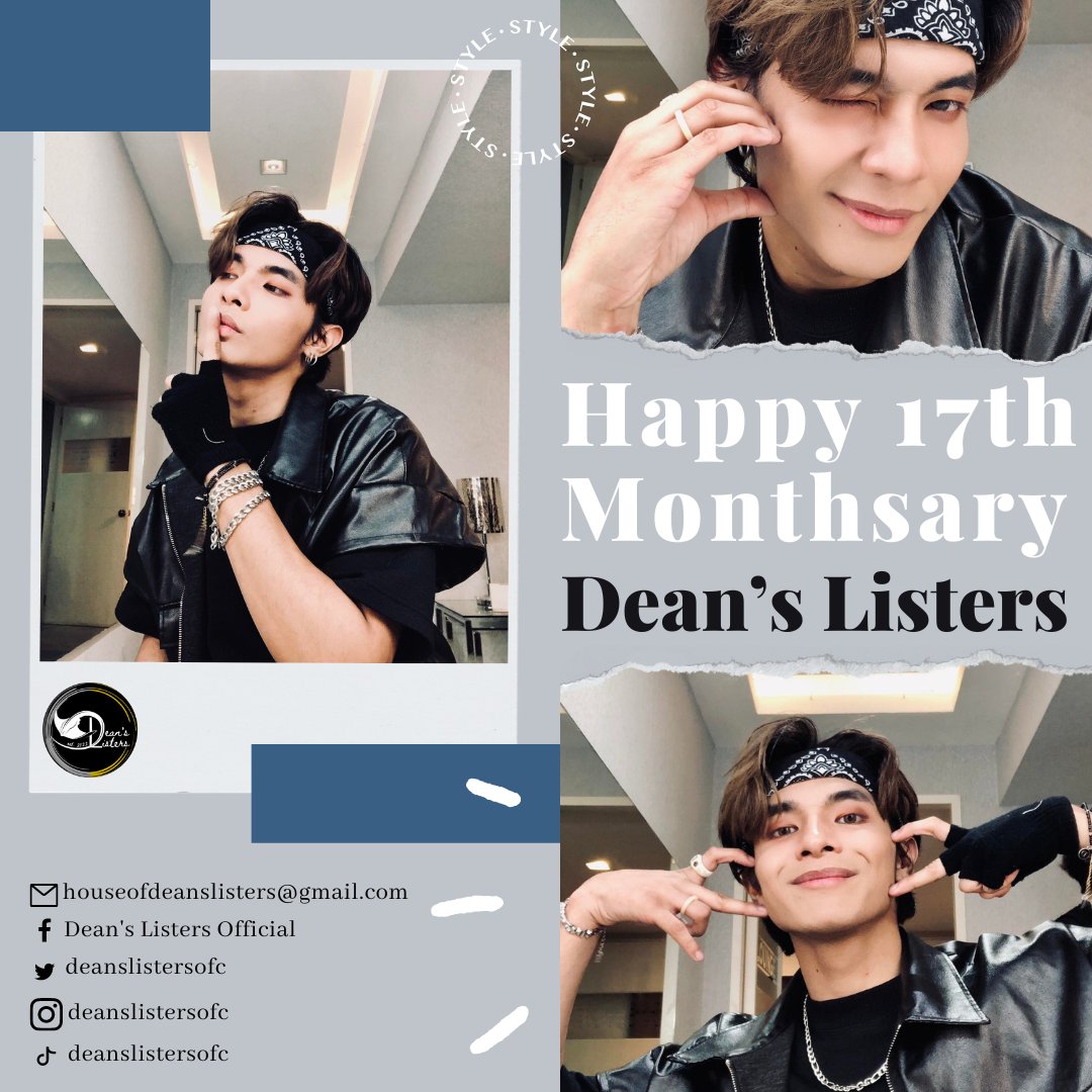 deanslistersofc's tweet photo. Happy 17th Monthsary Dean's Listers!
We've been through a lot and we are grateful for your continous support to Dean and Eclipse.
No matter what happens, we always got your back, bossing!
#EclipseDEAN @eclipse_dean
#EclipsePH #DeansListersOfc https://t.co/rRNWQhKsFX