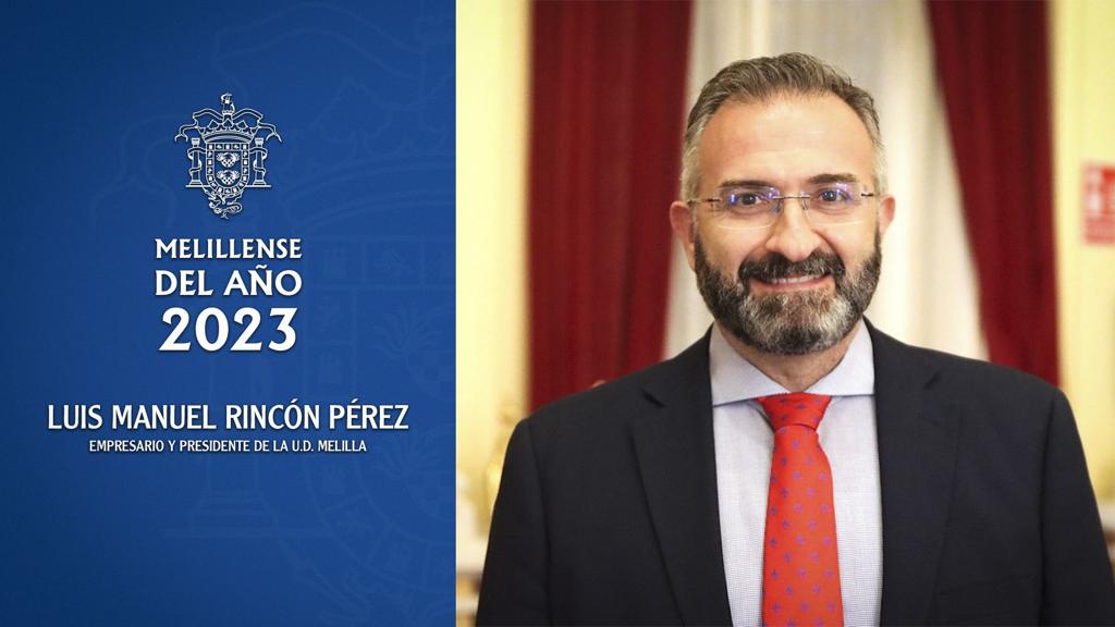 ClusterMelilla's tweet photo. Desde el @ClusterMelilla queremos felicitar a nuestro compañero @LuismaRinconPer.

Totalmente merecida esta distinción a un empresario que demuestra día a día su implicación por la mejora de la ciudad.

Enhorabuena.

#Melilla #Innovacion https://t.co/qLAOFlwN44