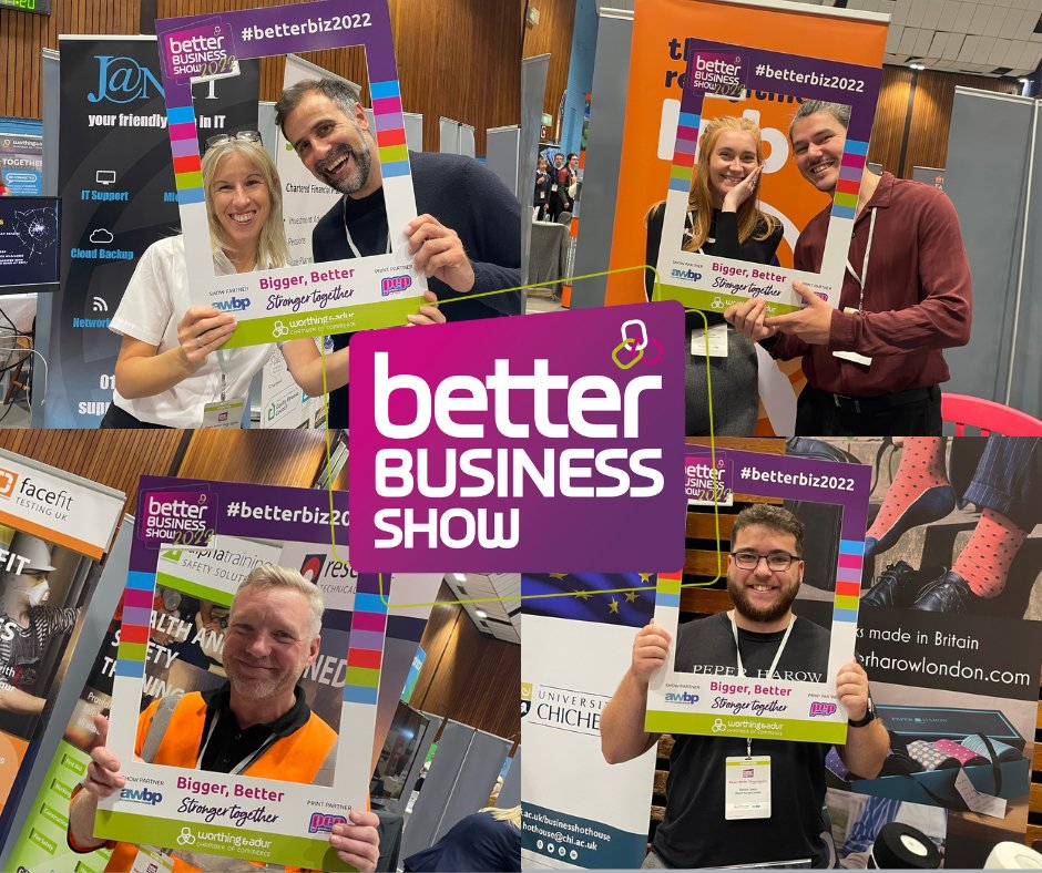 worthingandadur's tweet photo. ⭐ We only have six stands remaining for #BetterBiz2023 ⭐

Don't miss out on exhibiting at Worthing's Biggest Business Expo. Look how happy last years' exhibitors are! 👇

https://t.co/aVM9gnAMh5

#TogetherBusinessIsStronger #BeConnected #BeInspired #BePromoted https://t.co/SkAPs1xc3q