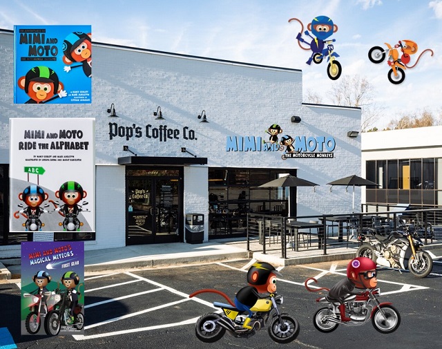 Thanks to our friends @ #popscoffeeco in #roswellga for bringing in more #books and helping get more kids excited about #motorcycles!

#Atlanta #roswell #alpharettaga #Coffee #coffeeshop #georgia #atl #motorcycle #triumphroswell #motocoffee #alpharetta