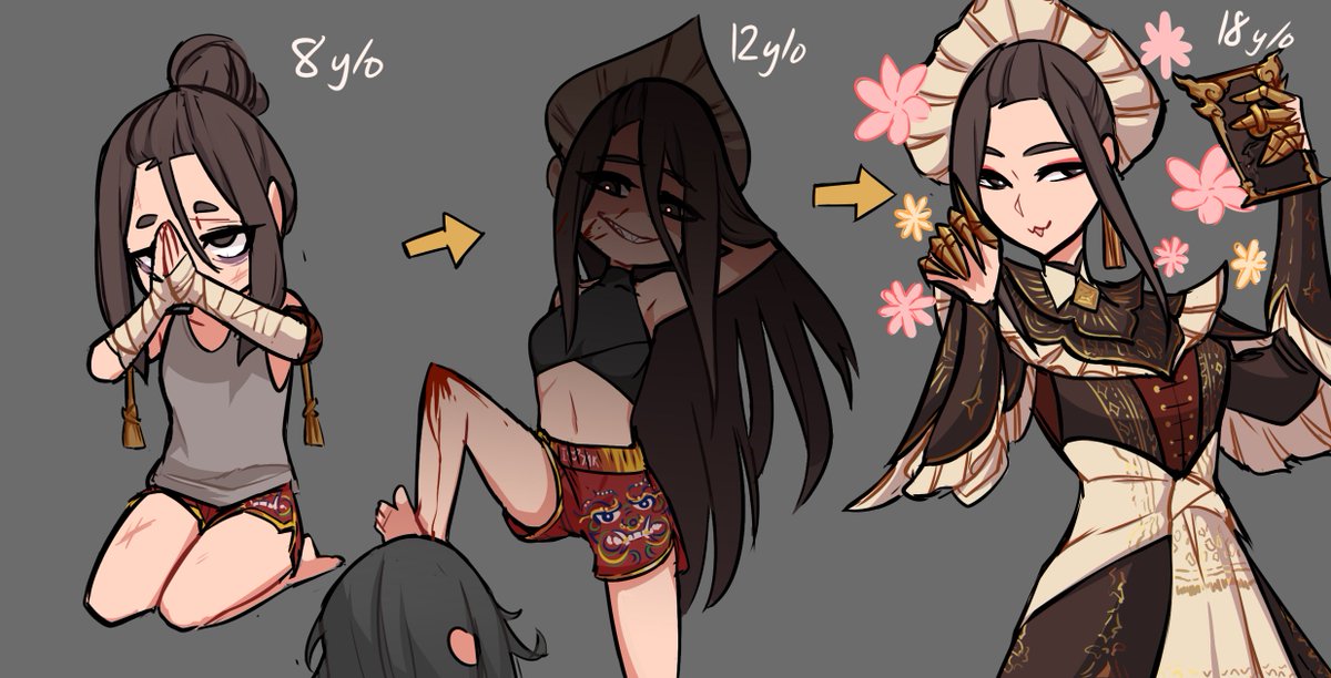 CenturiiC's tweet photo. temple maid's character growth.

I love the edgy to cute transormation https://t.co/tKq25Oc1rn