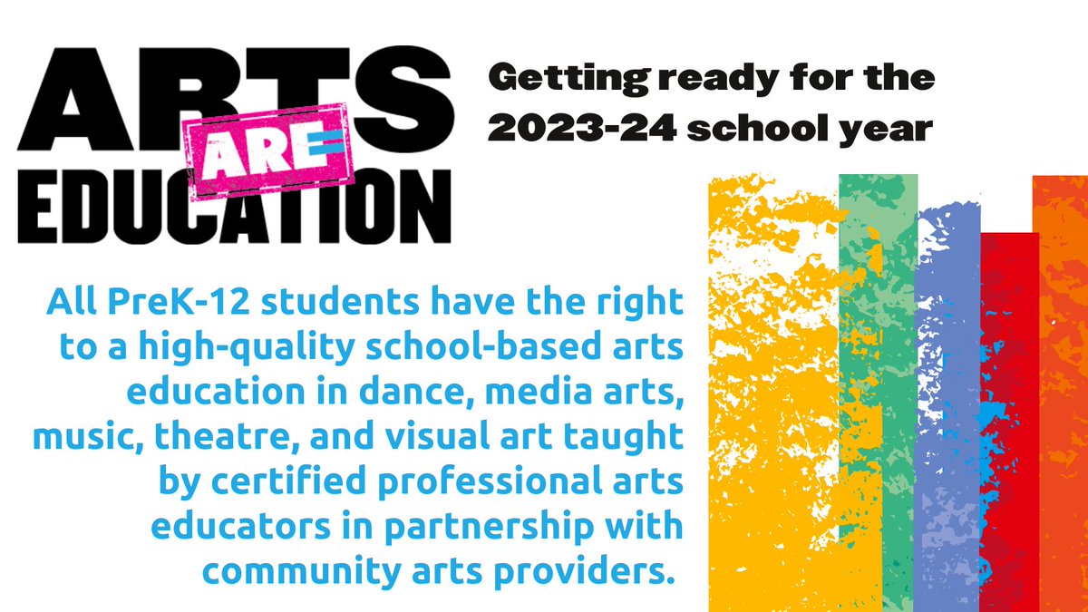 Arts ARE Education tweet media