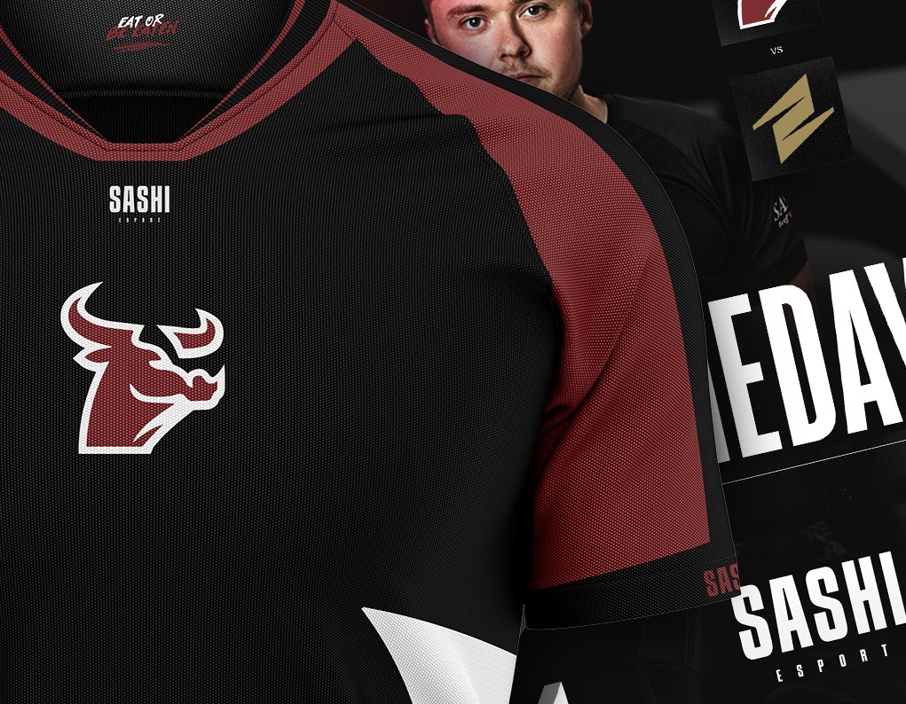 Har lavet et uofficielt rebrand af <a href="/Sashi_Esport/">Sashi Esport 🥩</a> samt jersey design og hvad jeg ellers lige kunne finde på.

Håber I kan lide det! <a href="/D0KT0R3N/">D0KT0R3N</a> <a href="/HUNDENCS2/">Nicolai Petersen</a> <a href="/RejinCS/">Rejin</a> 

behance.net/gallery/178793…