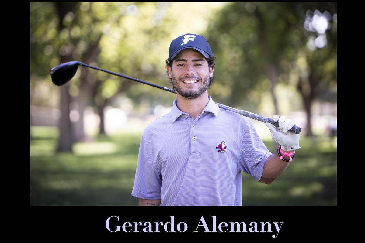Gerardo Alemany
Valencia, Venezuela 
NAIA Nationals 22-23
KCAC Champions 22-23
22-23 Individual KCAC Conference Champion
22-23 First Team KCAC
22-23 NAIA All-American
Runner-Up Venezuela National Match Play Championship
<a href="/FriendsFalcons/">𝗙𝗥𝗜𝗘𝗡𝗗𝗦 𝗙𝗔𝗟𝗖𝗢𝗡𝗦</a>