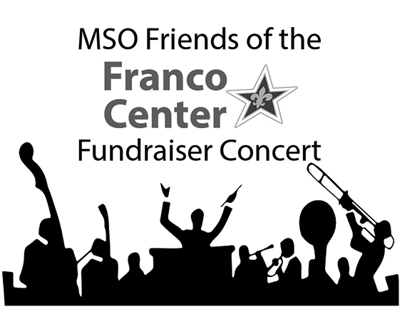Members of MSO and Friends of the Franco Center will perform in a fundraising concert at 2 p.m. Sunday, Sept. 10. Tickets can be purchased at francocenter.org/shows and 207-689-2000. The Franco Center is at 46 Cedar St., Lewiston.