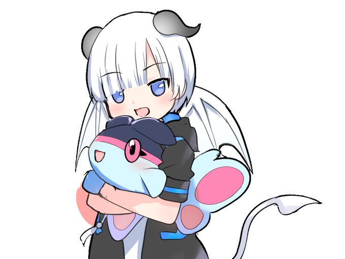 「blue eyes holding pokemon」 illustration images(Latest)