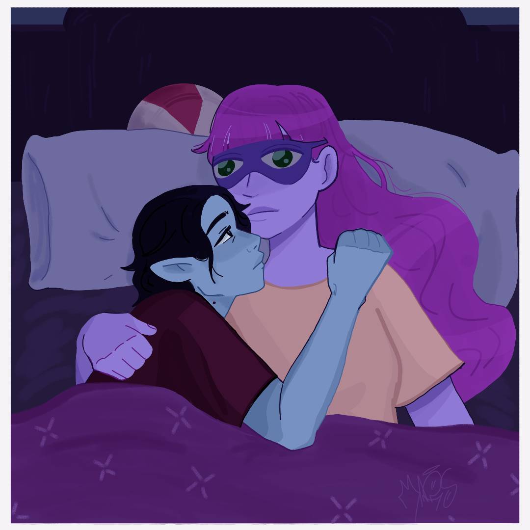 marqswho's tweet photo. I would be scared too honestly 

#bubbline #bubblinefanart #AdventureTime #adventuretimefanart #marceline #marcelinexbubblegum #WLW https://t.co/2TZq3K9XKP