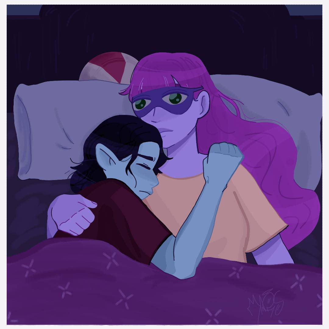 marqswho's tweet photo. I would be scared too honestly 

#bubbline #bubblinefanart #AdventureTime #adventuretimefanart #marceline #marcelinexbubblegum #WLW https://t.co/2TZq3K9XKP