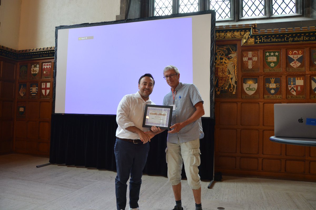 cp2023conf's tweet image. The first award given during this conference is the ACP Research Excellence Award, awarded to Mats Carlsson!
Congrats!

#ACP 
#CP2023conf
#ConstraintProgramming