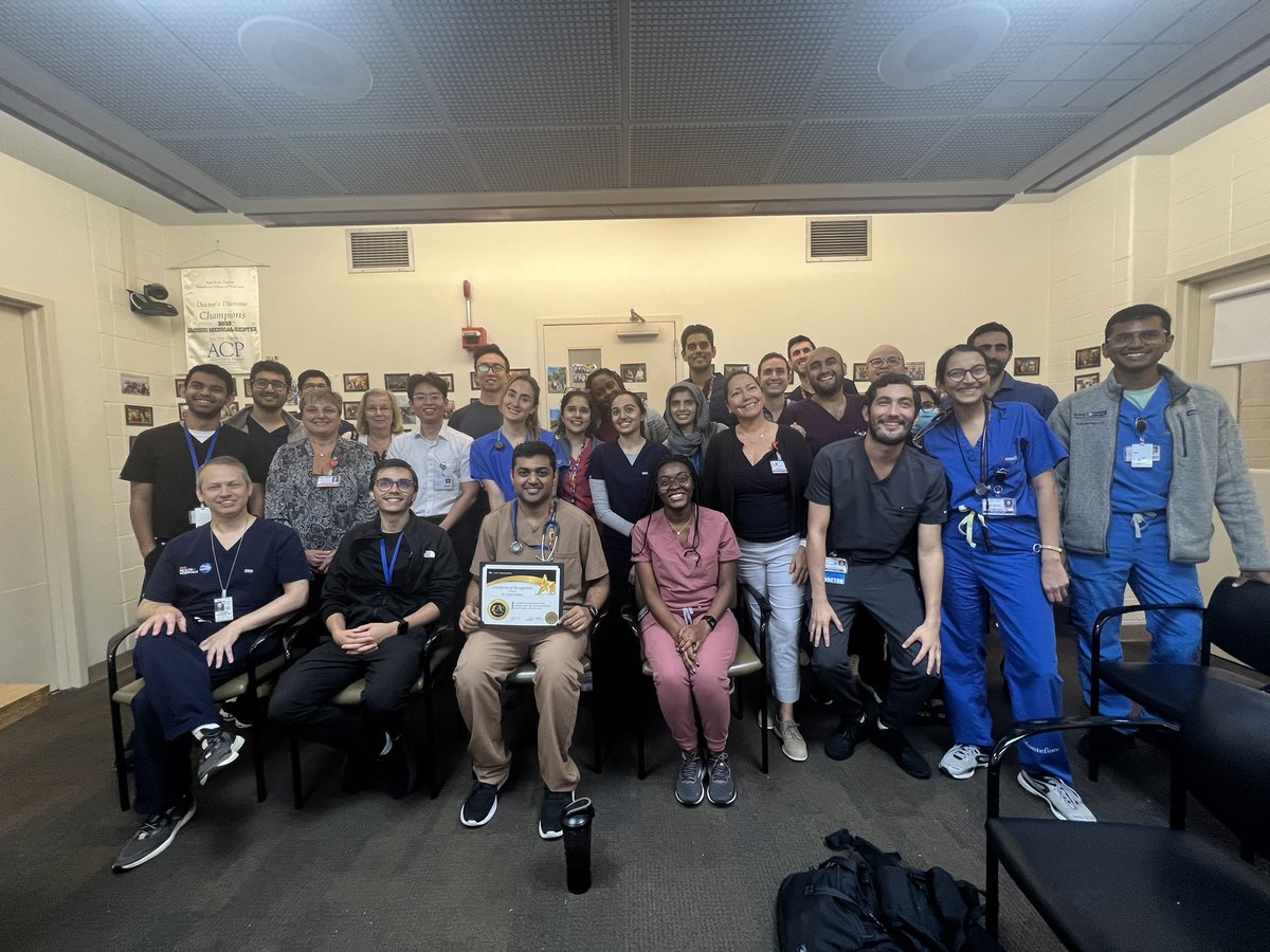 Congratulations to our resident of the month, Dr Uday Chauhan (PGY1), and to all the nominated residents for their outstanding and inspiring work and patient care 🌟 🫶🏻 @AndrewGutwein
