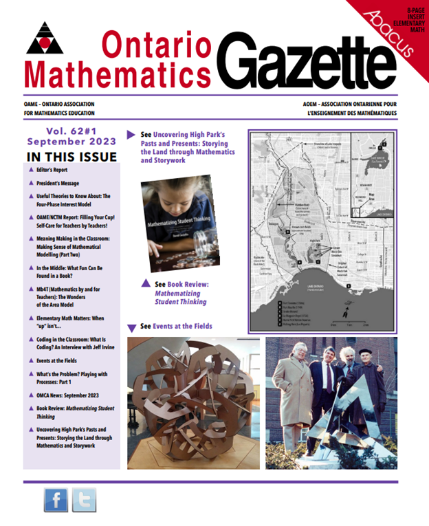 OAMEwrites's tweet photo. September Gazette available in the members area. Hardcopies will arrive in mailboxes soon. https://t.co/SfWWTTK2Cj