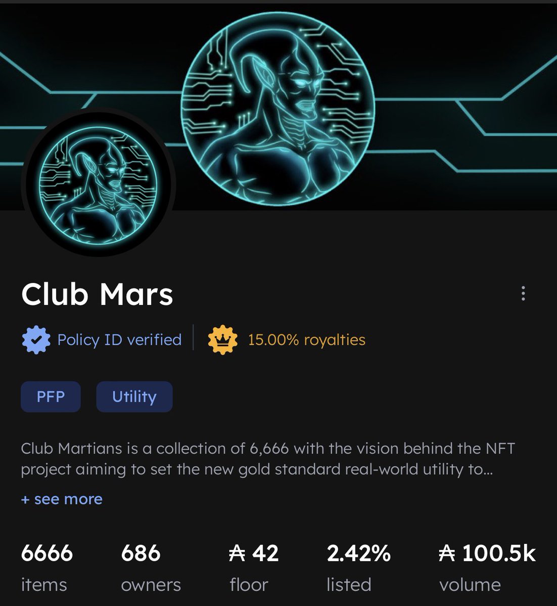 We are thrilled to announce that we have reached our first 100k milestone🔥🔥

Since we dropped our free mint, we have been able to contribute 100% of the royalties towards building and supporting our community❤️

This achievement is truly a blessing, and we remain committed to