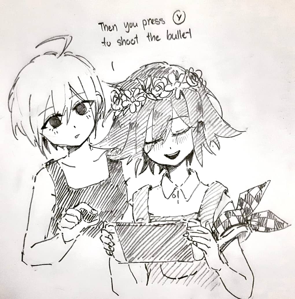 fried_manto's tweet image. Saiou is so sunnflower tho (it's the hair) #omorisunflower #saiouma