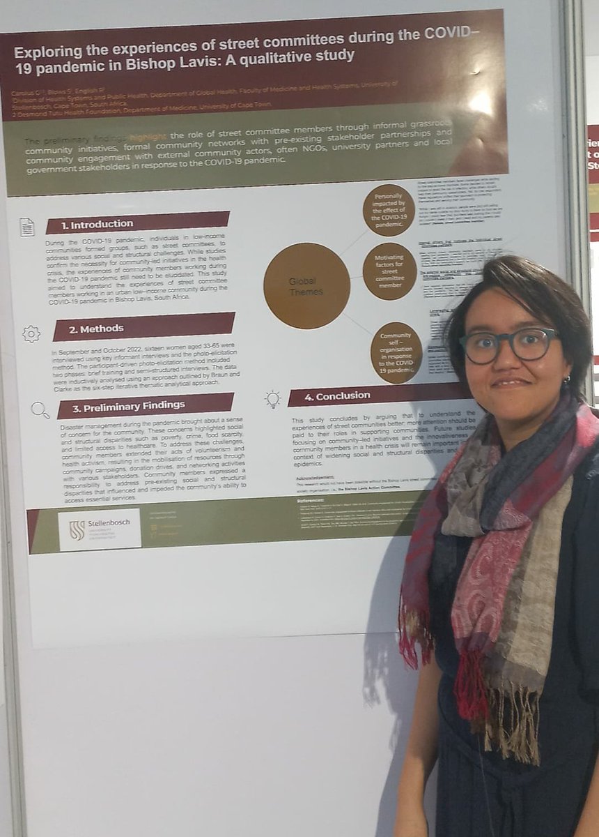 GabrielaCarolus's tweet photo. #Day1

Poster Keywords: 
#CommunityEngagement
#COVID19
#qualitativeresearch
#photoelicitation
#streetcommittees 

#AAD2023

@SUhealthsci
 @MatiesResearch 

MPhil student (#HSPH)
@FP_PublicHealth https://t.co/BimxRdQnZR