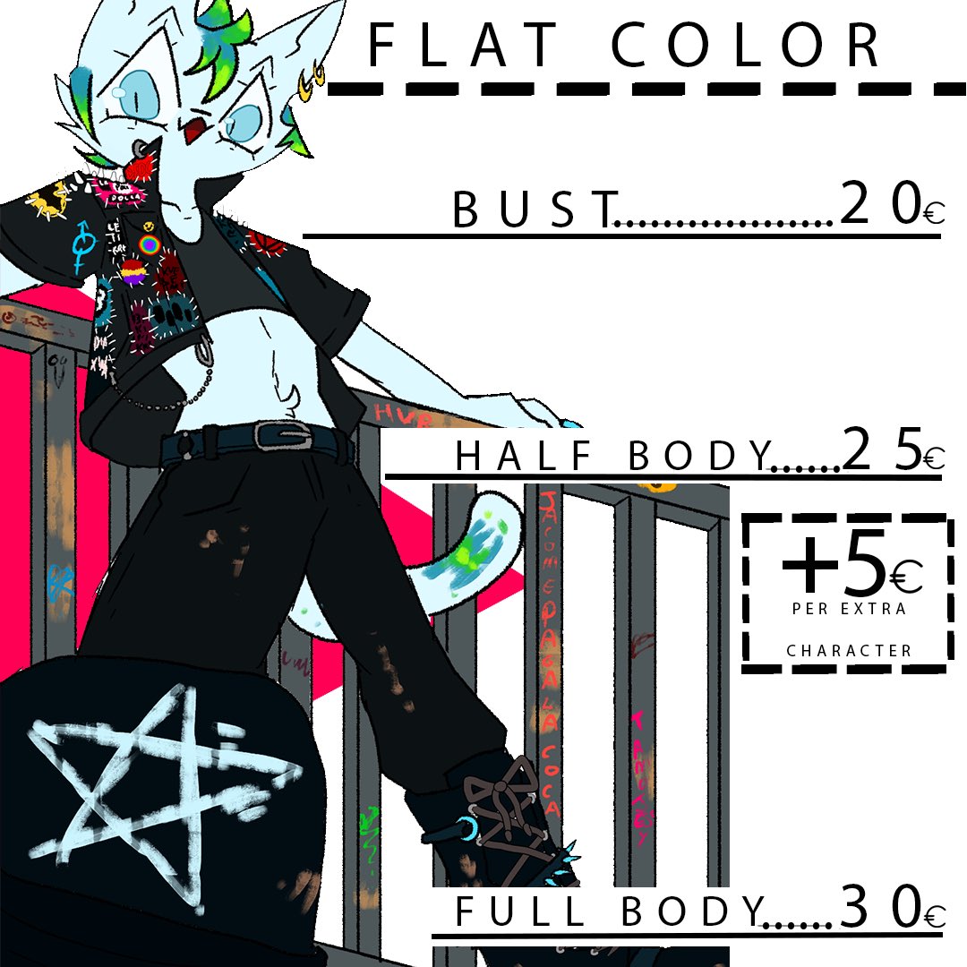 Raposeira2's tweet image. Hiii, I finally made a commission price sheet! Feel free to dm me any doubts
—————————————————
Bueno coño ya tardaba en hacerme una d estas, cualquier cosa al dm familia un besote