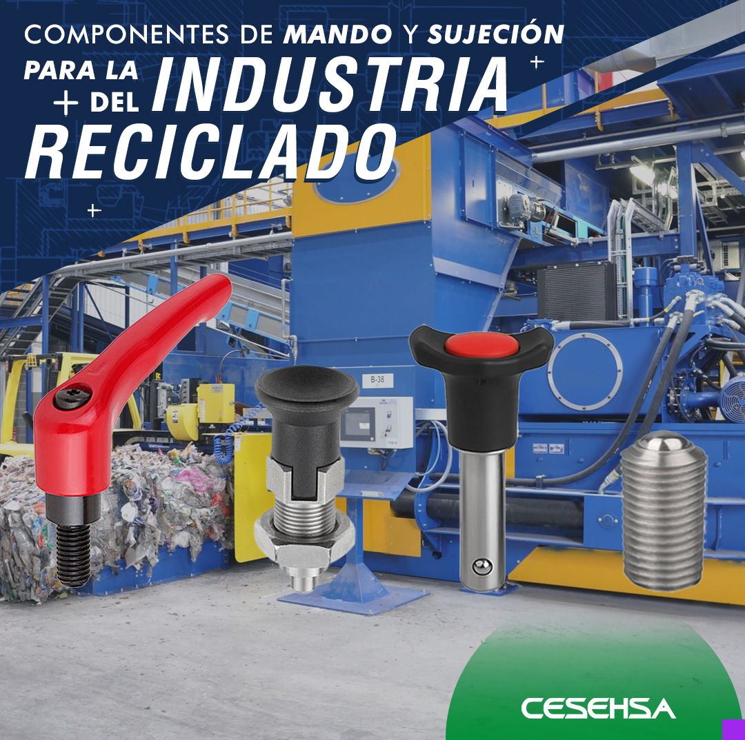 CESEHSA1's tweet photo. Componentes de mando y sujeción de alta calidad para ayudar a construir, mantener y operar su línea de producción en la industria del reciclaje.
¡Aprovecha esta oportunidad y visita nuestro sitio web o llámenos y dinos cómo podemos ayudarte!
722 828 4332 https://t.co/IHAzYaNmoR