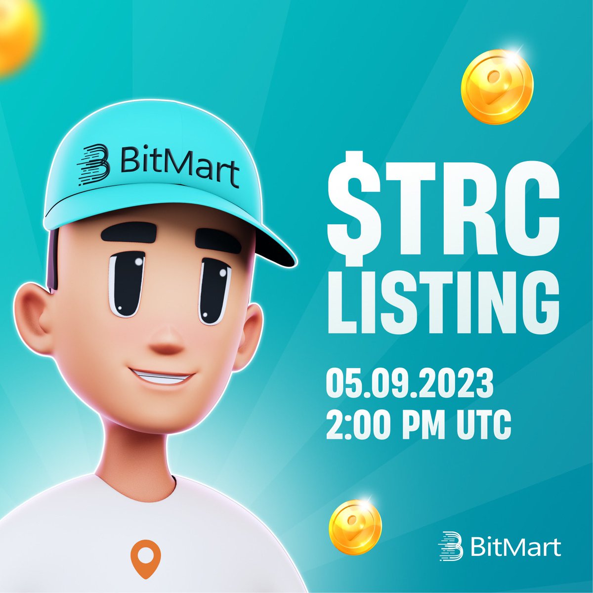 trace_meta's tweet image. We announce the listing of $TRC🌕

First stage of listing:
🔸 Bitmart
🗓️ September 5
⏰ 2:00 PM UTC
Follow the registration link cutt.ly/bitmart_metatr… on Bitmart and set the alarm!

We have been working towards this for months, you have been waiting for this moment with us,