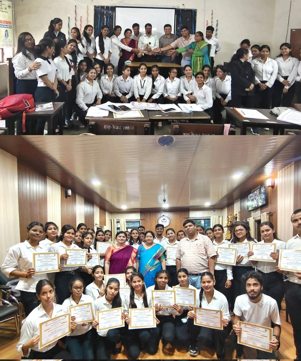 GpgcKotdwar's tweet image. Seminar on Modern &amp;amp; Contemporary English Literature by Dept. of English on 23.08.2023. 36 PG students  of the Dept. presented research papers on their Dissertations. 
#Research
#ExperientialLearning
#OutcomeBasedEducation
#DepartmentOfEnglish
#DrPDBHimalayanGovtPGCollegeKotdwar